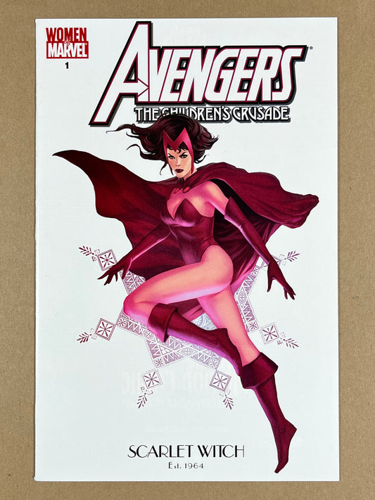 AVENGERS: THE CHILDREN'S CRUSADE #1 - 2010 - VF/NM - WOMEN OF MARVEL JELENA-KEVIC DJURDJEVIC VARIANT