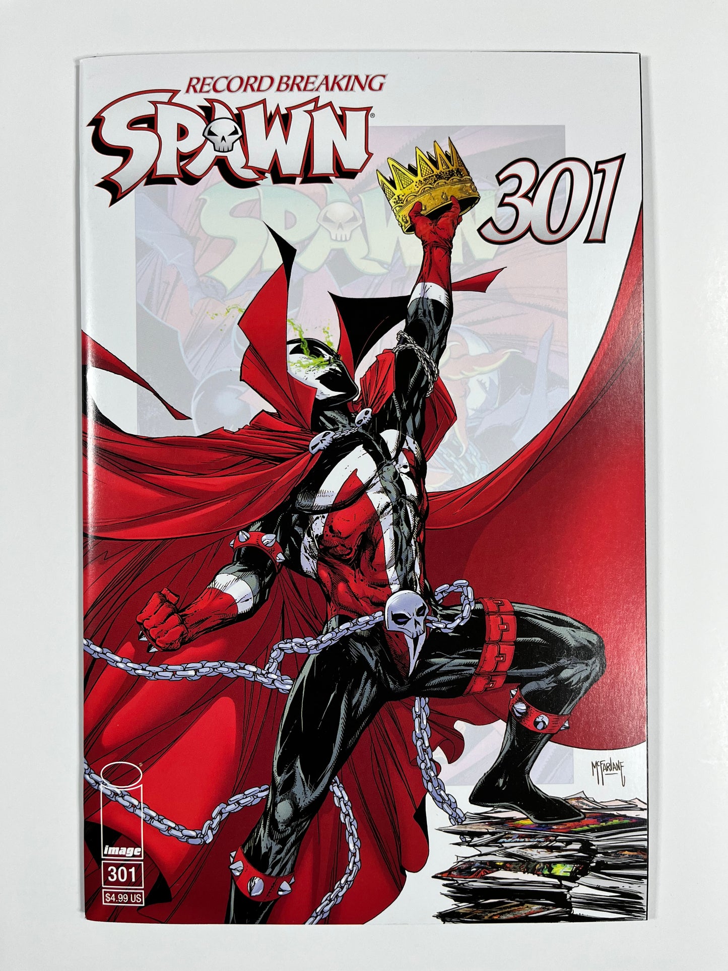 SPAWN #301 - 2019 - NM- - 1ST PRINT - 1ST FULL APPEARANCE OF NINJA SPAWN - IMAGE COMICS