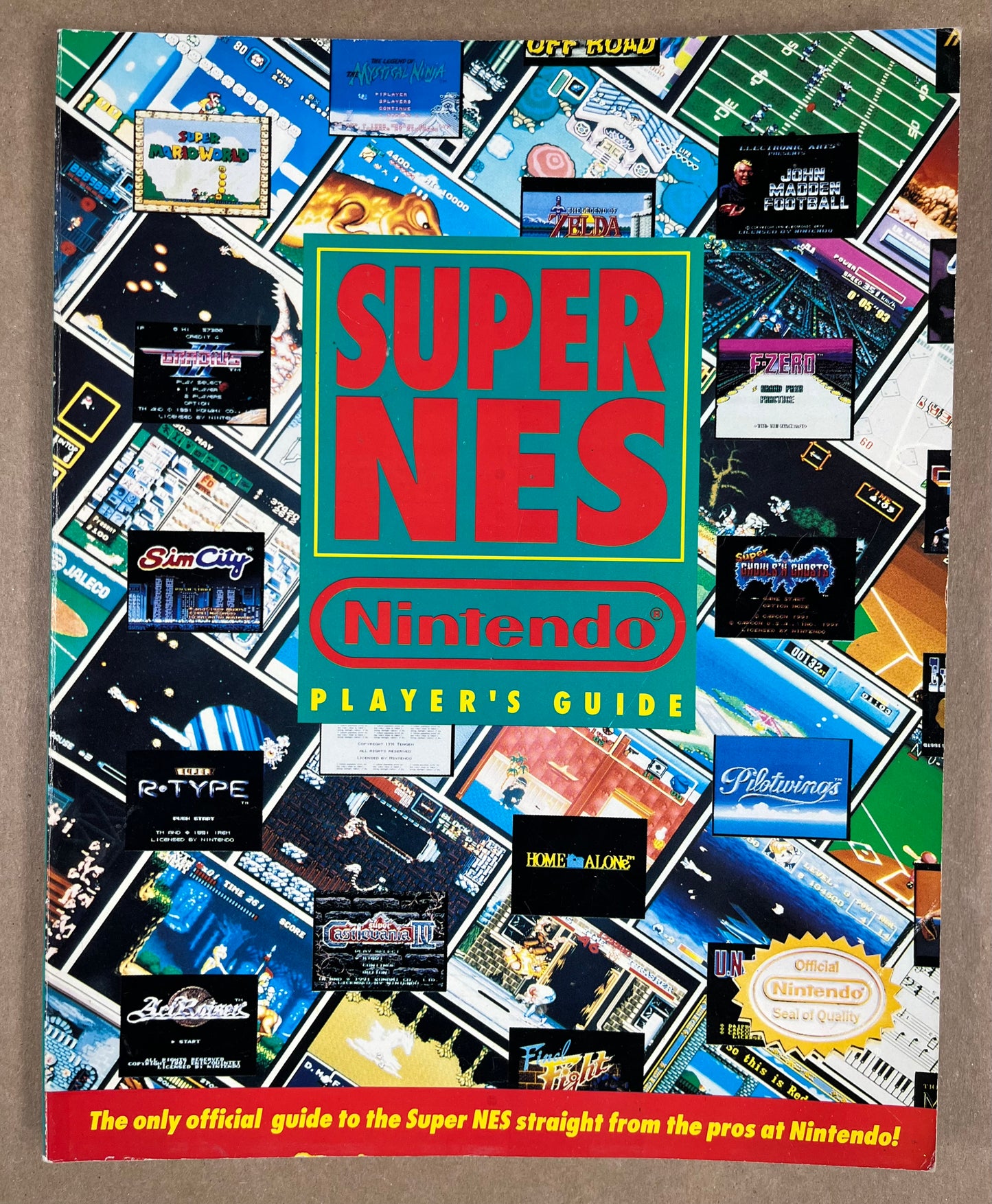 NINTENDO SUPER NES PLAYER'S GUIDE #nn - 1992 - VG+ - NINTENDO OF AMERICA INC.