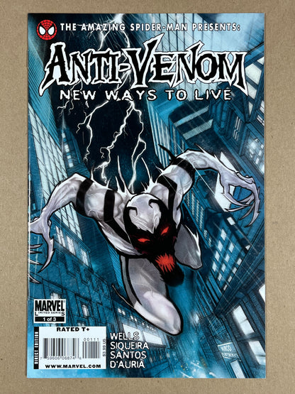 AMAZING SPIDER-MAN PRESENTS: ANTI-VENOM - NEW WAYS TO LIVE #1 - 2009 - VF - MARVEL COMICS