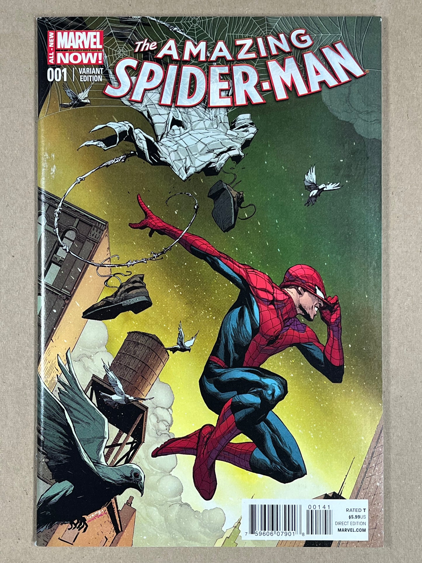 AMAZING SPIDER-MAN #1 - 2014 - VF - 1:75 JEROME OPENA VARIANT - 1ST CINDY MOON
