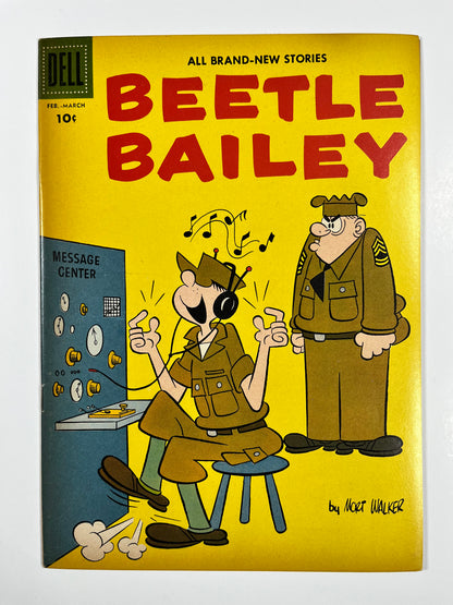 BEETLE BAILEY #13 - 1958 - VG+ - MORT WALKER - SILVER AGE - DELL COMICS
