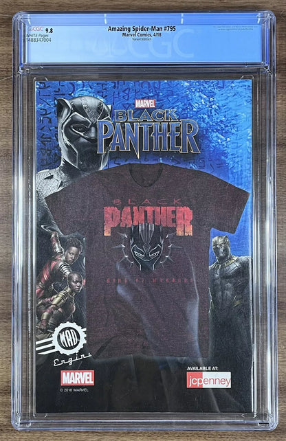 AMAZING SPIDER-MAN #795 CGC 9.8 - 2018 - DALE KEOWN HULK VARIANT - HIGH GRADE