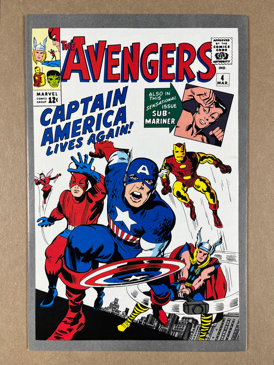 AVENGERS #4 - 1994 - VF+ - JC PENNEY REPRINT - MARVEL COMICS