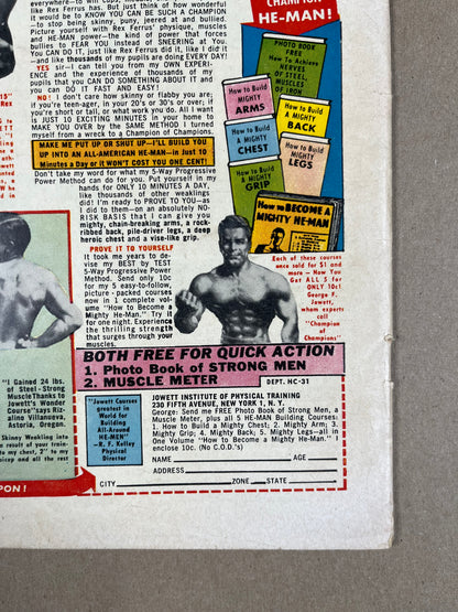 AIRBOY v9 #12 - 1953 - VG - HEAP COVER & APPEARANCE - ATOMIC AGE SC-FI - HILLMAN