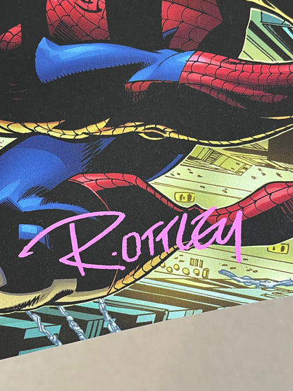 AMAZING SPIDER-MAN #25 - 2019 - NM - SIMONSON VARIANT - SIGNED BY RYAN OTTLEY