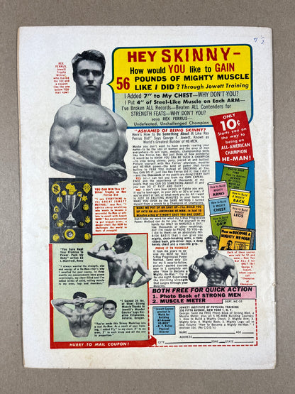 AIRBOY v9 #12 - 1953 - VG - HEAP COVER & APPEARANCE - ATOMIC AGE SC-FI - HILLMAN