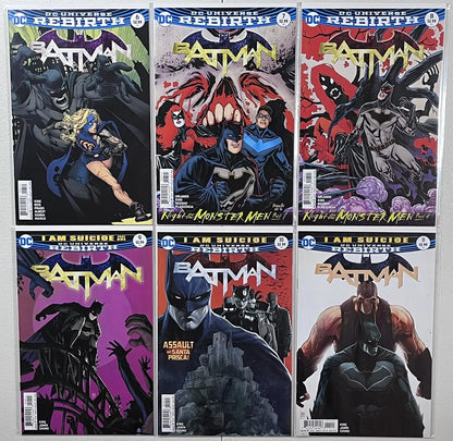 BATMAN (2016) #1 2 3 4 5 6 7 8 9 10 11 12 13 14 15 & MORE LOT - DC REBIRTH