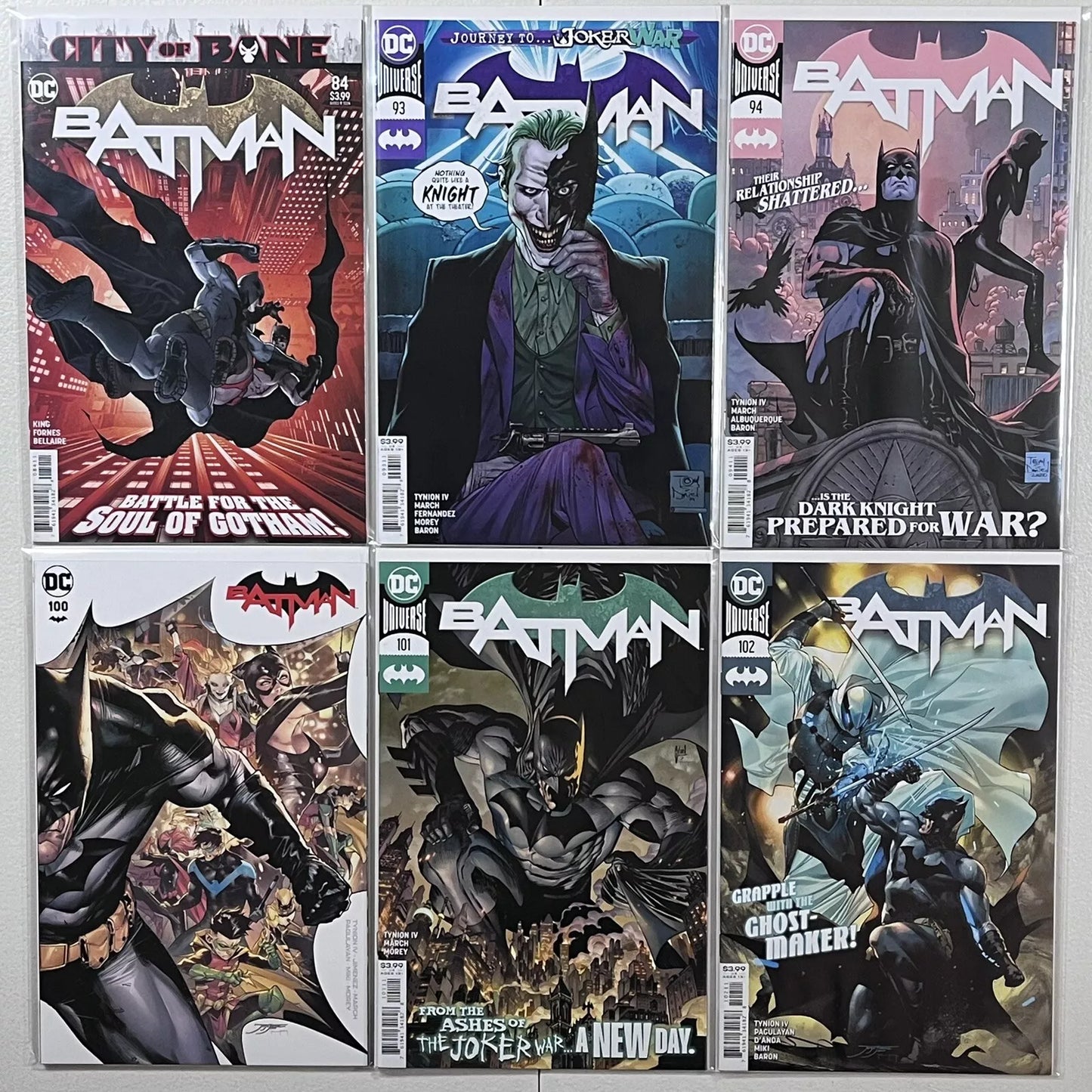 BATMAN (2016) #1 2 3 4 5 6 7 8 9 10 11 12 13 14 15 & MORE LOT - DC REBIRTH