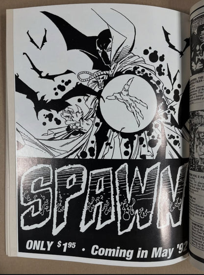 PREVIEWS VOL. II #3 - 1992 - BARRY WINDSOR SMITH VALIANT VARIANT - EARLY SPAWN