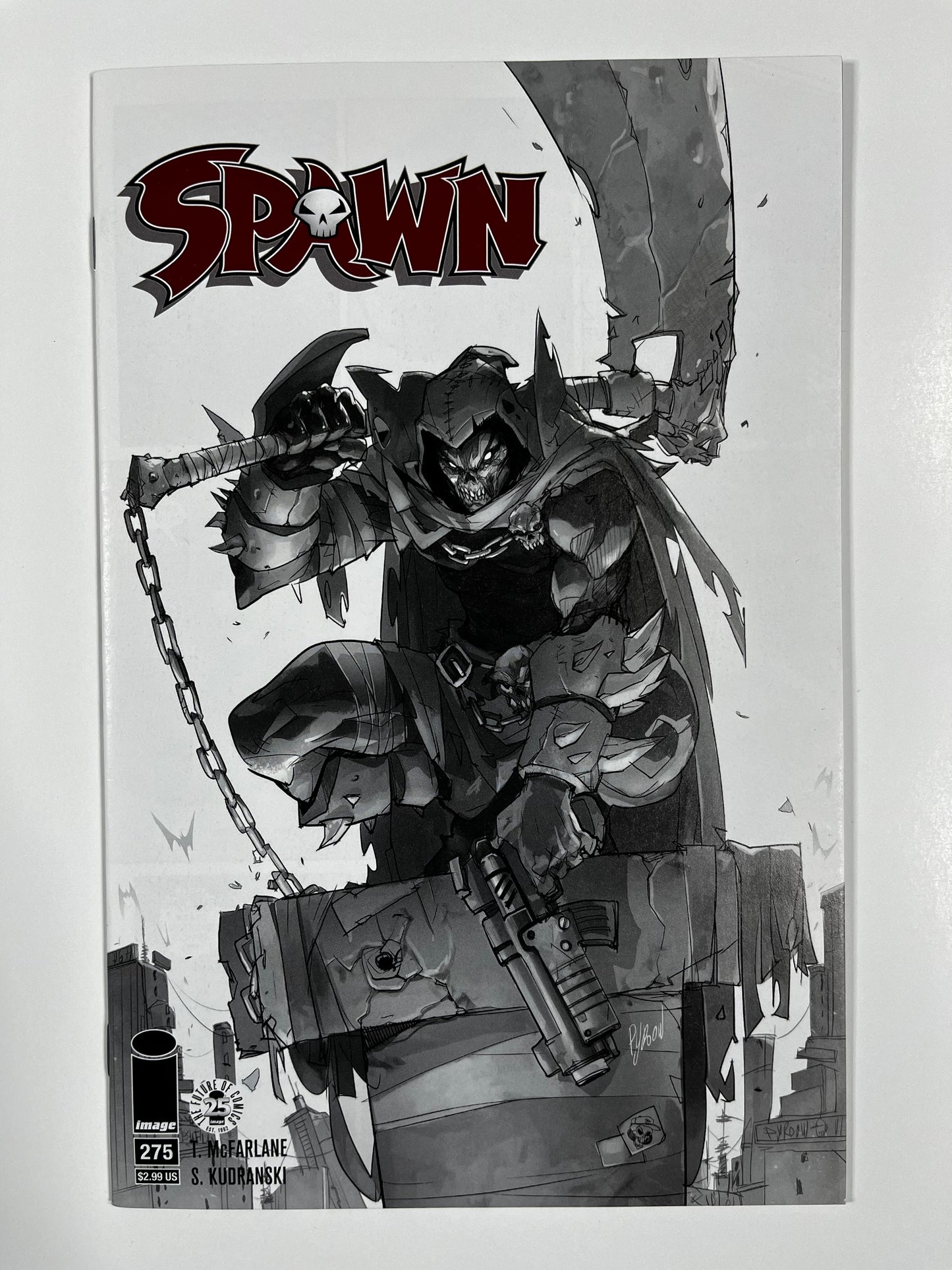 SPAWN #275 - 2017 - NM - HICHAM HIBACHI VARIANT - IMAGE COMICS