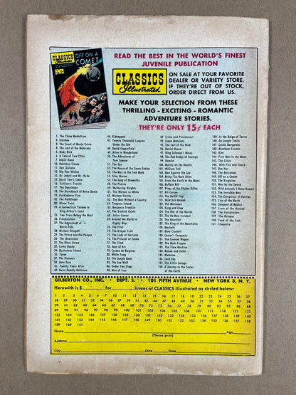 CLASSICS ILLUSTRATED #161 HRN 161 - VG - CLEOPATRA - GILBERTON