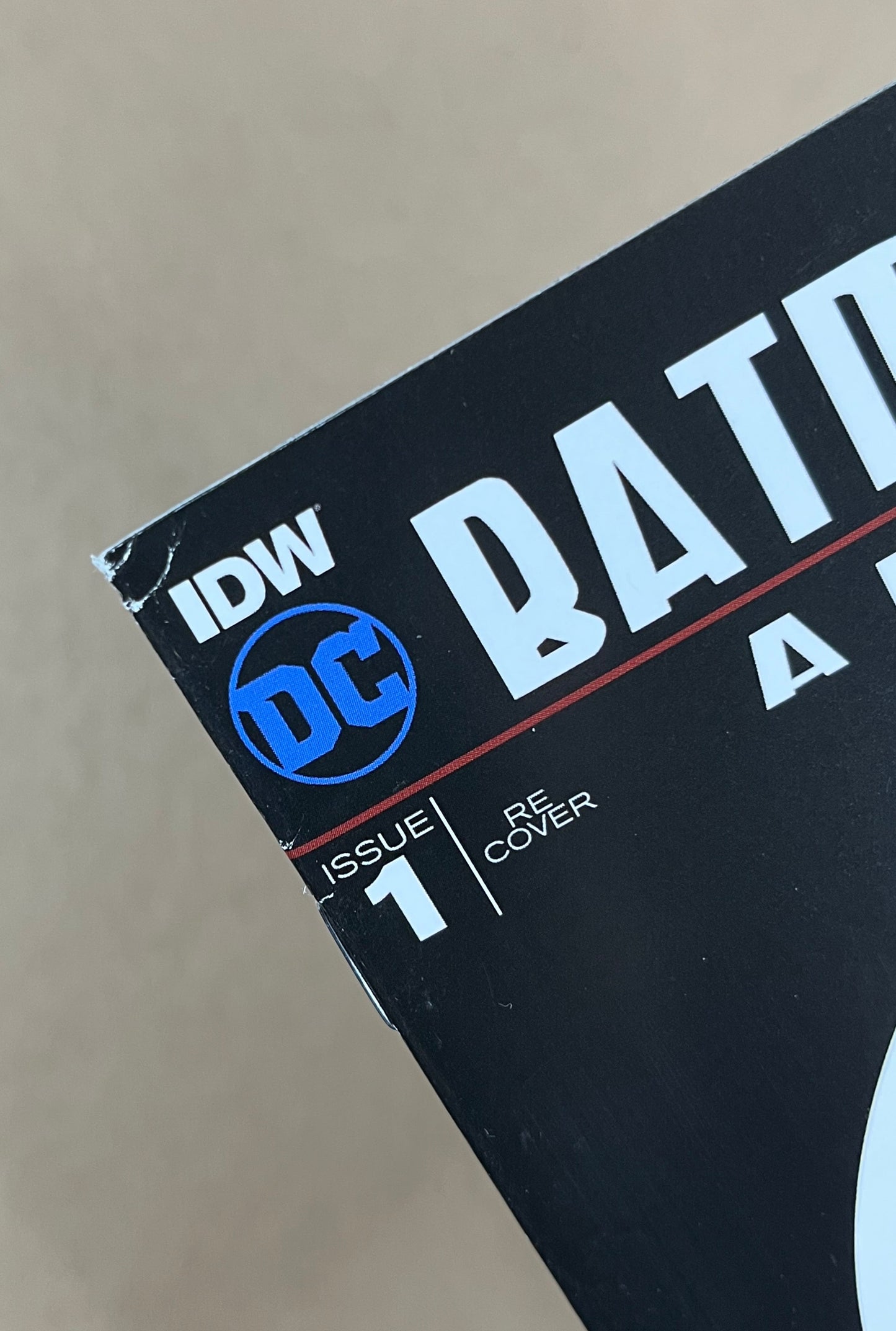 BATMAN/TEENAGE MUTANT NINJA TURTLES ADVENTURES #1 - 2016 - FN/VF - DYNAMIC FORCES EXCLUSIVE B&W VARIANT w/ KEN HAESER SKETCH & COA