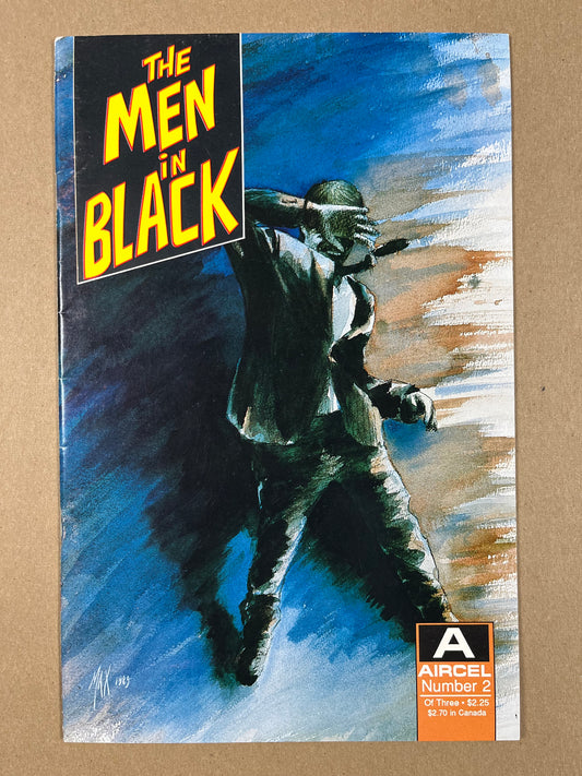 MEN IN BLACK #2 - 1990 - FN/VF - AIRCEL COMICS