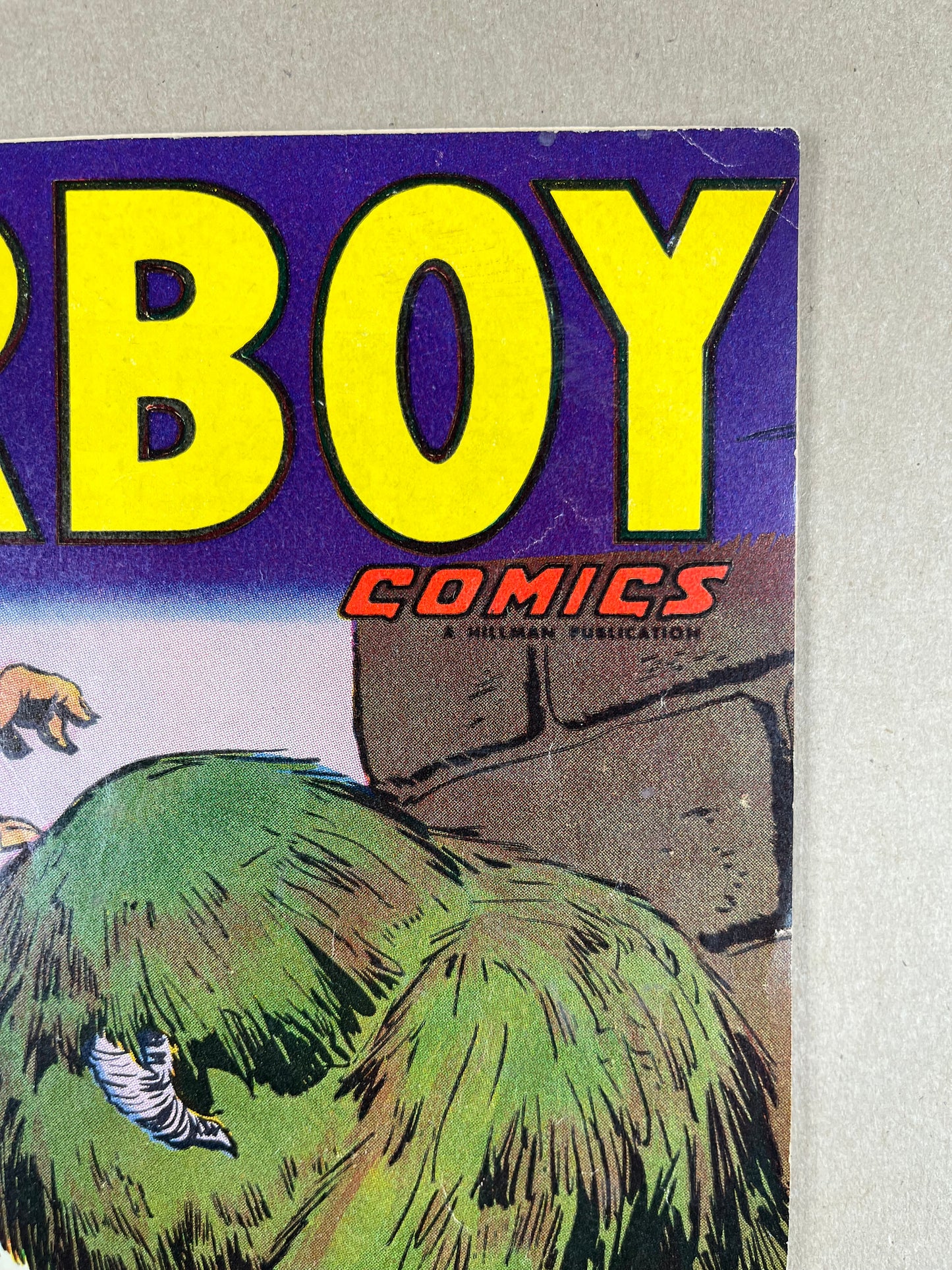 AIRBOY v9 #12 - 1953 - VG - HEAP COVER & APPEARANCE - ATOMIC AGE SC-FI - HILLMAN