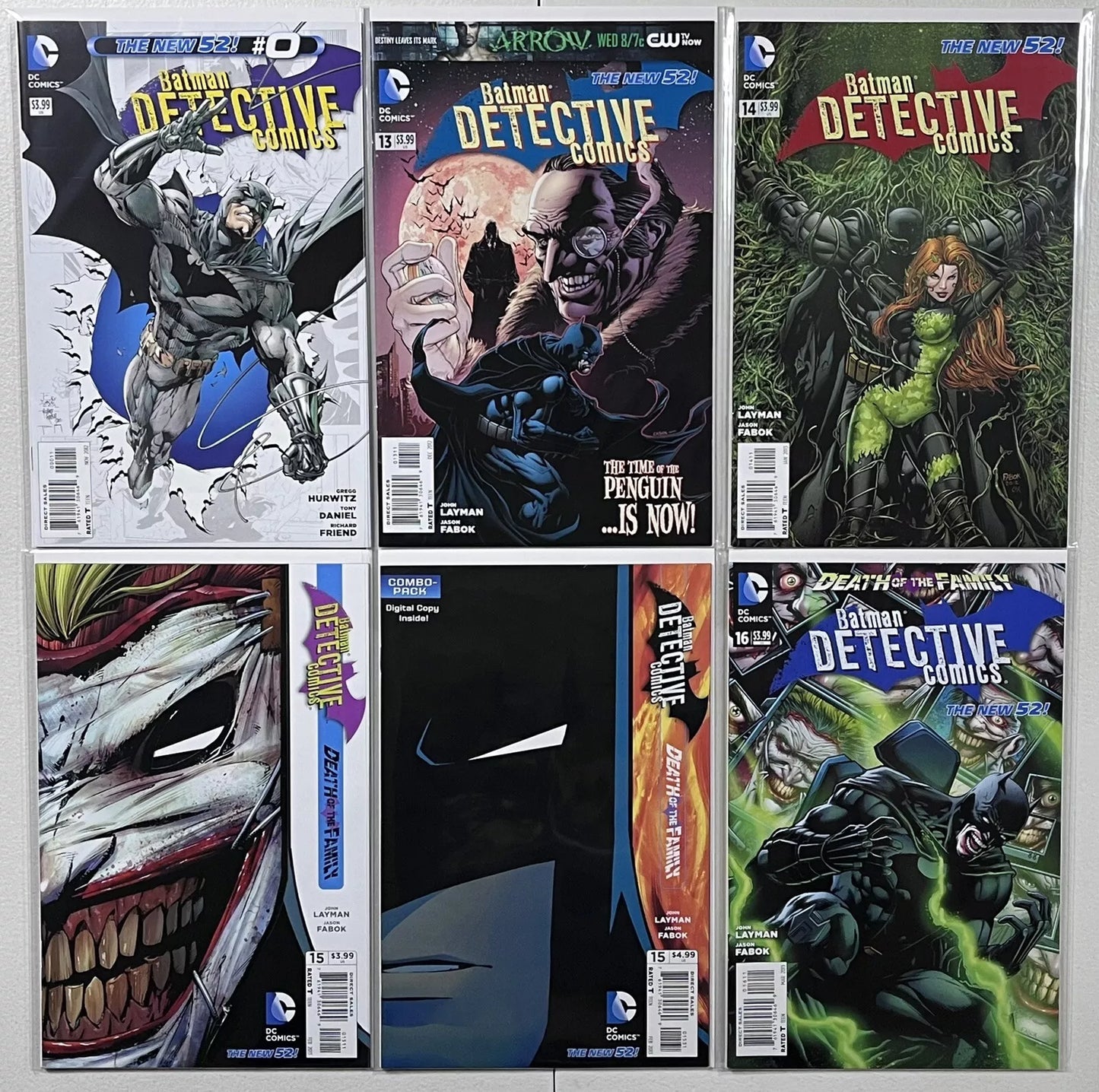 DETECTIVE COMICS (2011) #0-52, ANNUALS #1-3, & FUTURE'S END #1 COMPLETE SET - DC COMICS