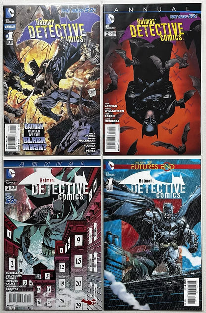 DETECTIVE COMICS (2011) #0-52, ANNUALS #1-3, & FUTURE'S END #1 COMPLETE SET - DC COMICS