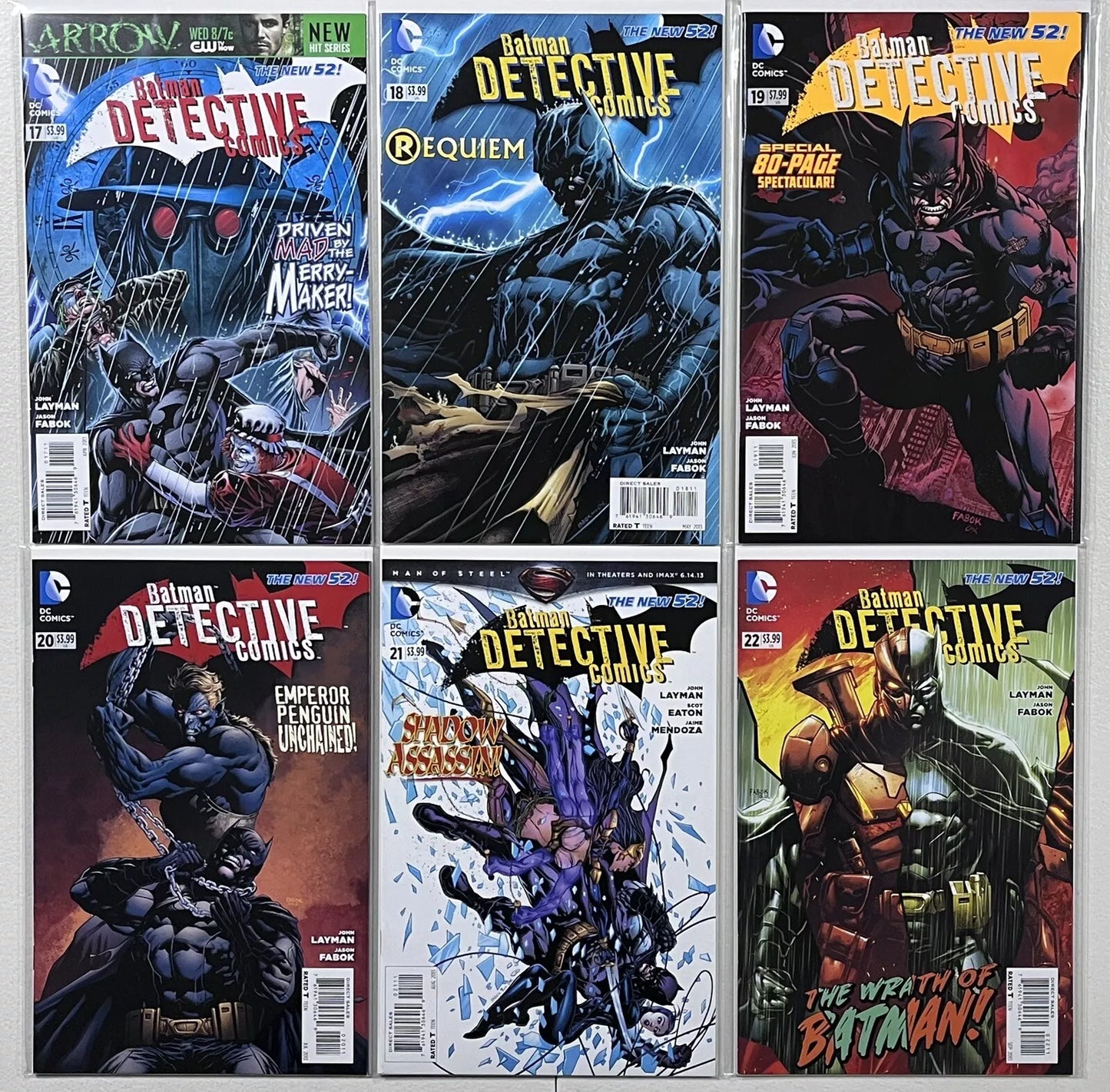 DETECTIVE COMICS (2011) #0-52, ANNUALS #1-3, & FUTURE'S END #1 COMPLETE SET - DC COMICS