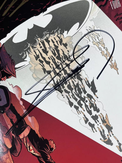 DARK KNIGHT III: THE MASTER RACE #4 - SIGNED BY FRANK MILLER & BRIAN AZZARELLO W/ COA - DC