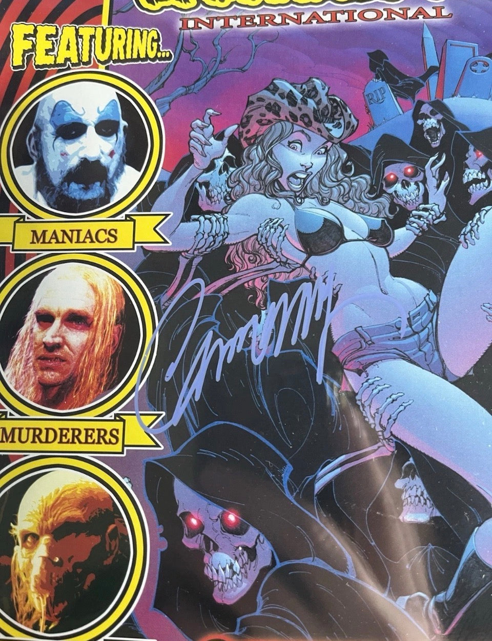 ROB ZOMBIE'S SPOOKSHOW INTERNATIONAL #1 CGC SS 9.6 - SIGNED BY J. SCOTT CAMPBELL