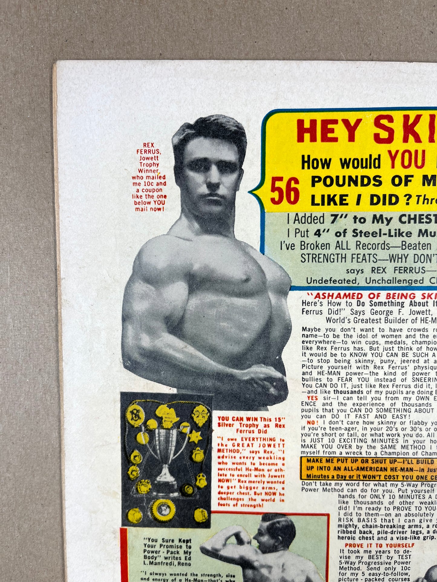 AIRBOY v9 #12 - 1953 - VG - HEAP COVER & APPEARANCE - ATOMIC AGE SC-FI - HILLMAN