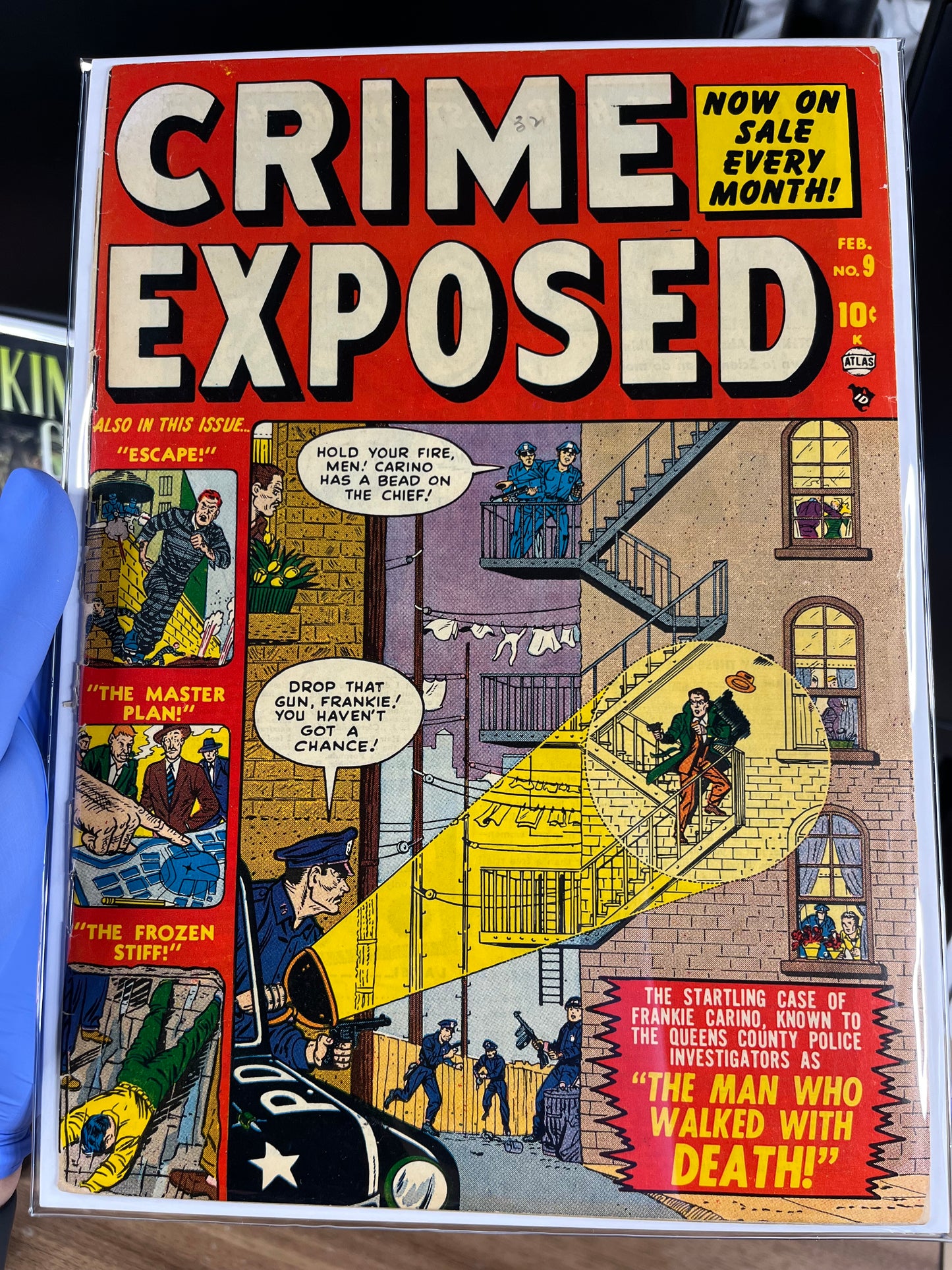 CRIME EXPOSED #9 - 1952 - GD- - ATOMIC AGE CRIME - ATLAS - MARVEL