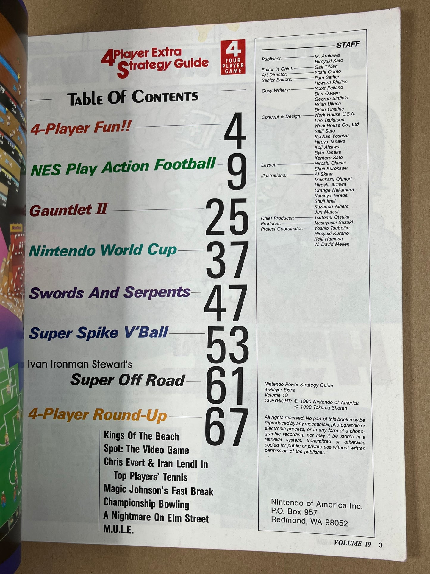 NINTENDO POWER #19 - DEC. 1990 - FN- - STRATEGY GUIDE - COMPLETE w/ INSERT