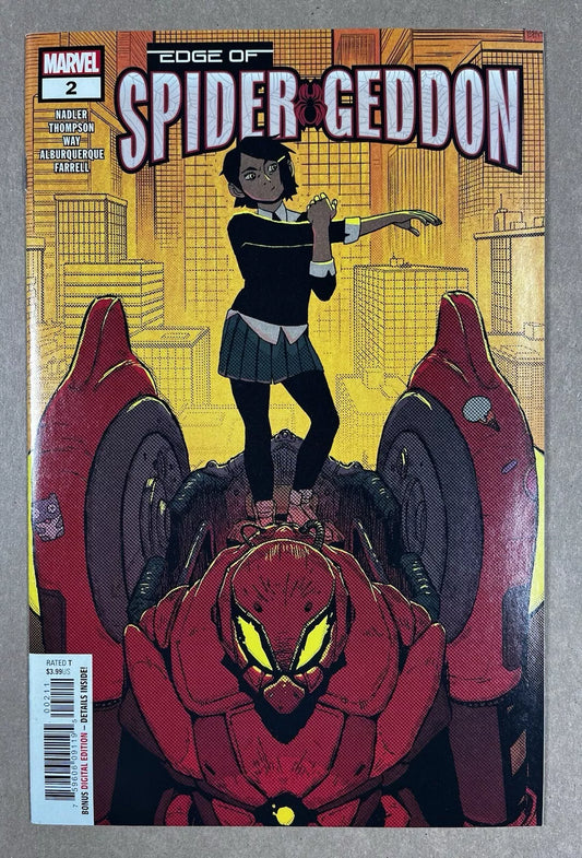 EDGE OF SPIDER-GEDDON (2018) #2 - VF/NM - 1ST APPEARANCE OF ADDY BROCK - MARVEL COMICS