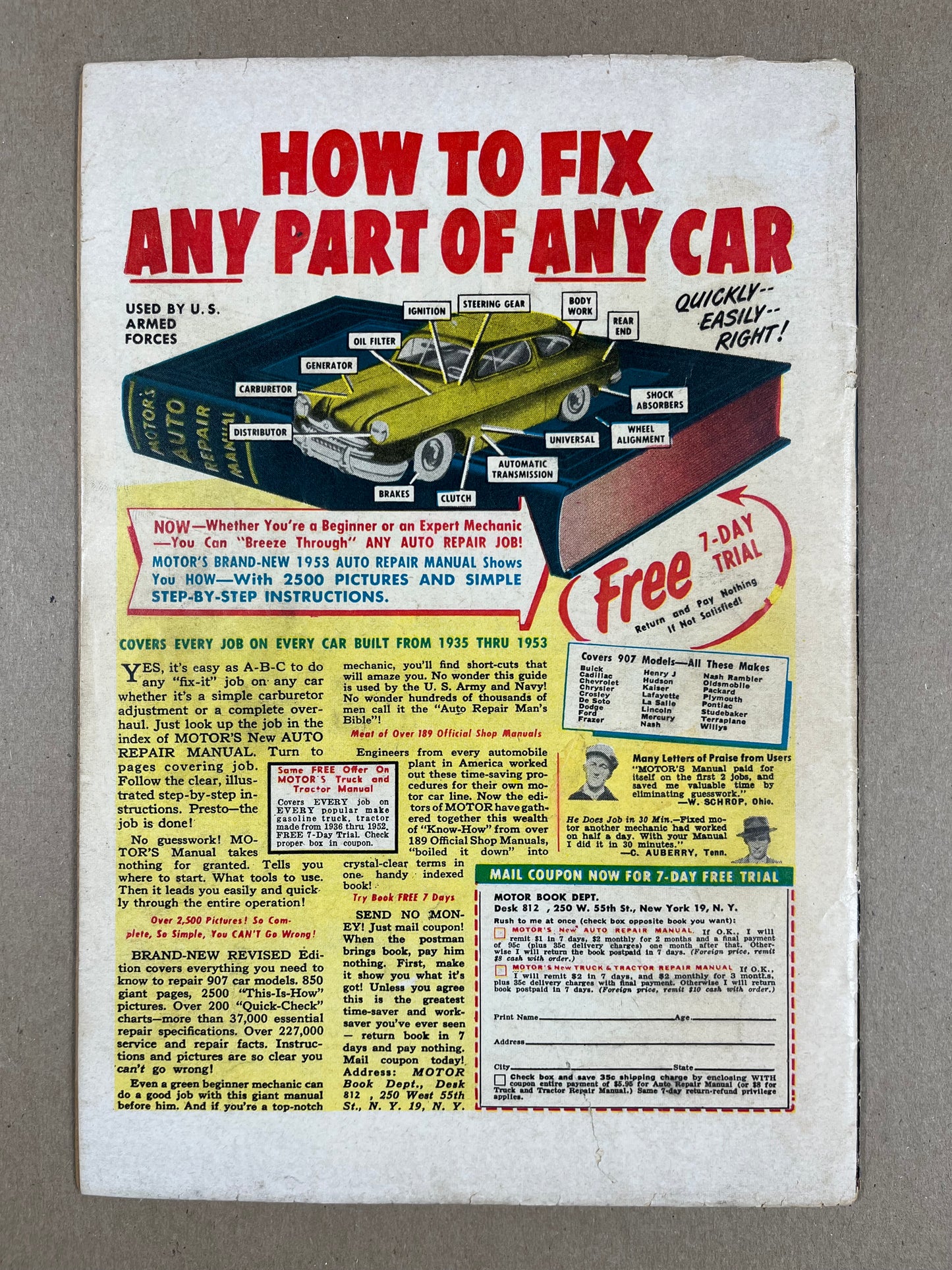 CRAZY #1 - 1953 - GD - ATOMIC AGE - ATLAS - MARVEL