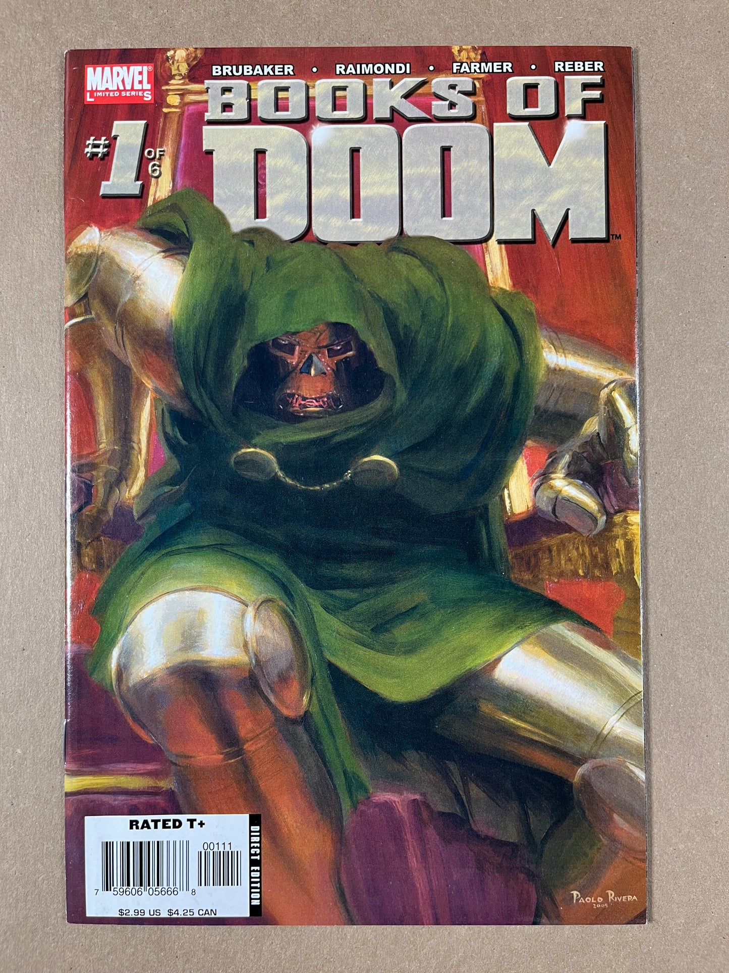 BOOKS OF DOOM #1 - 2005 - ORIGIN OF DR. DOOM - VF+ - MARVEL COMICS