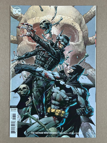 BATMAN WHO LAUGHS #7 - 2019 - NM - DAVID FINCH VARIANT - 1ST APPEARANCE GRIM KNIGHT