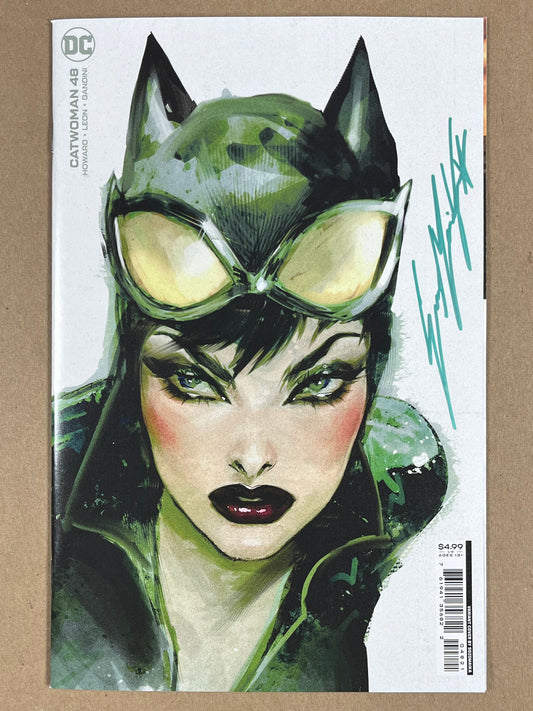 CATWOMAN #48 - 2022 - NM - SOZOMAIKA VARIANT - SIGNED BY SOZOMAIKA - DC COMICS