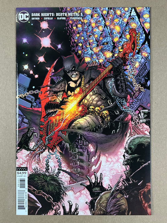 DARK NIGHTS: METAL #1 - 2017 - NM- - 1:25 DOUG MAHNKE VARIANT - DC