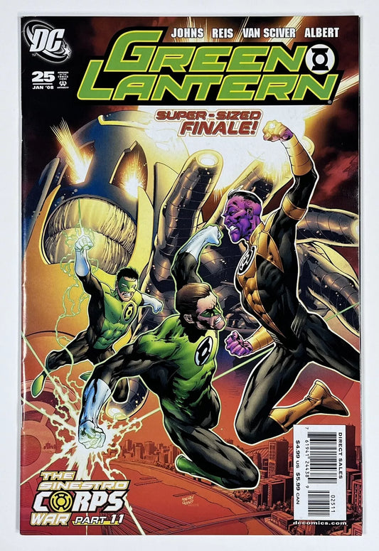 GREEN LANTERN (2005) #25 - 2008 - FN - 1ST APPEARANCE OF LARFLEEZE - ERROR COPY