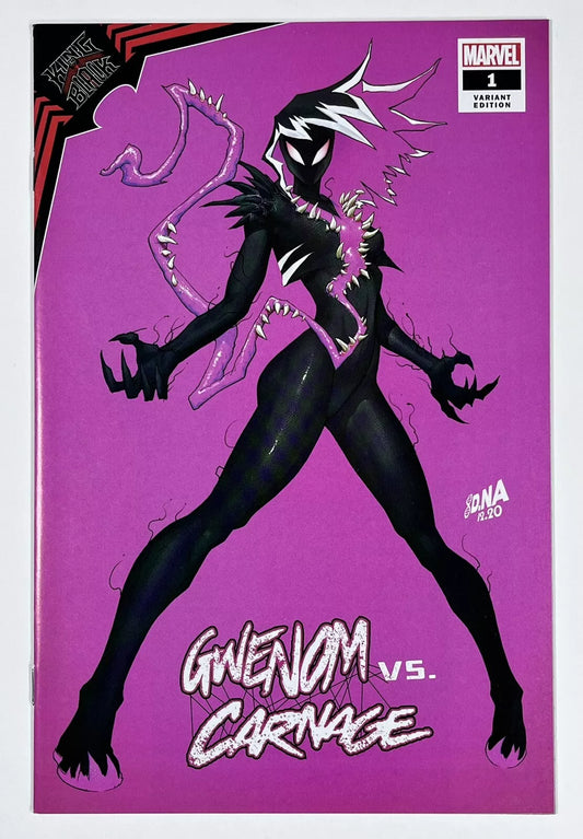 KING IN BLACK: GWENOM VS. CARNAGE #1 - 2021 - VF/NM - NAKAYAMA VARIANT