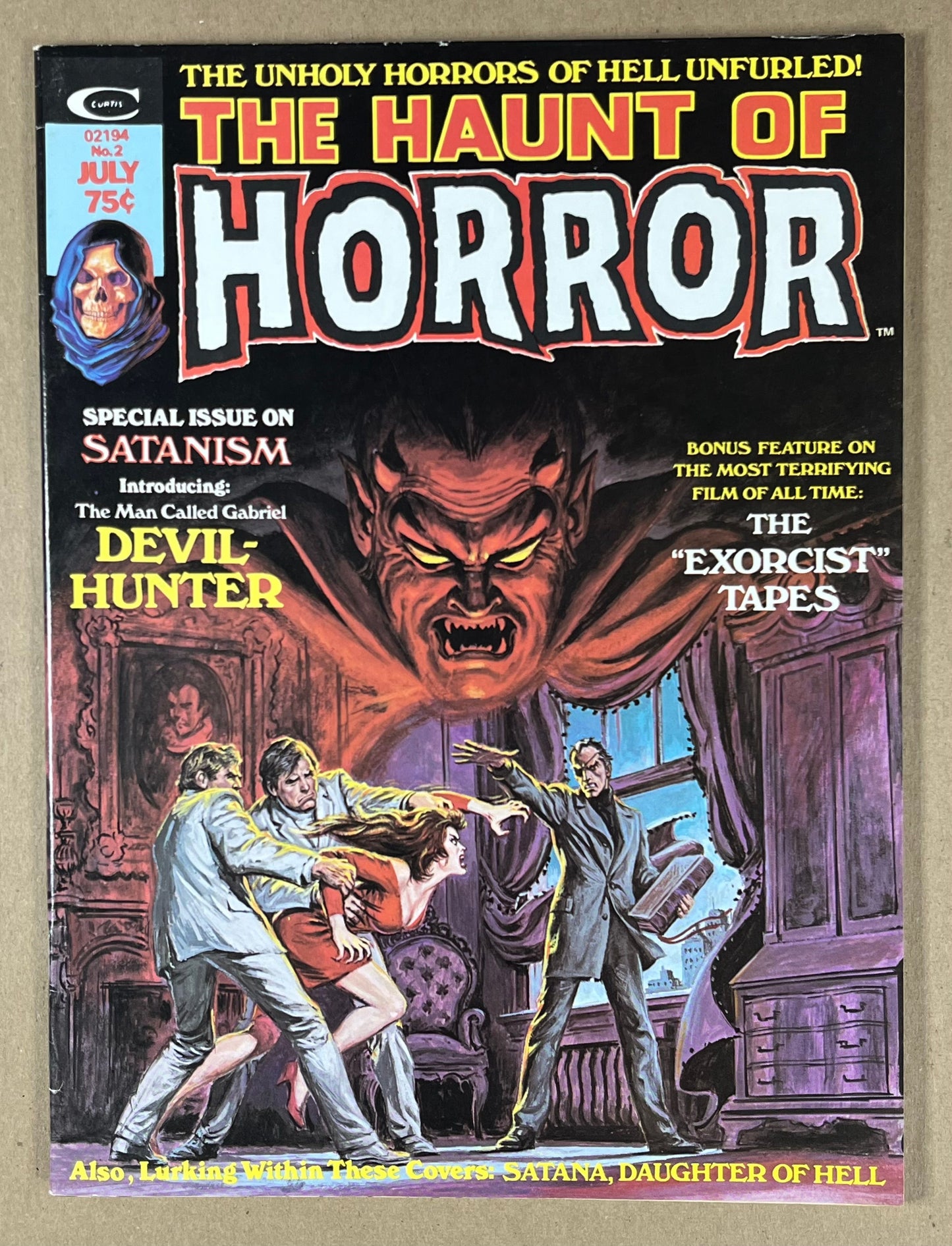 HAUNT OF HORROR #2 - 1974 - FN/VF - 1ST APPEARANCE OF GABRIEL THE DEVIL HUNTER