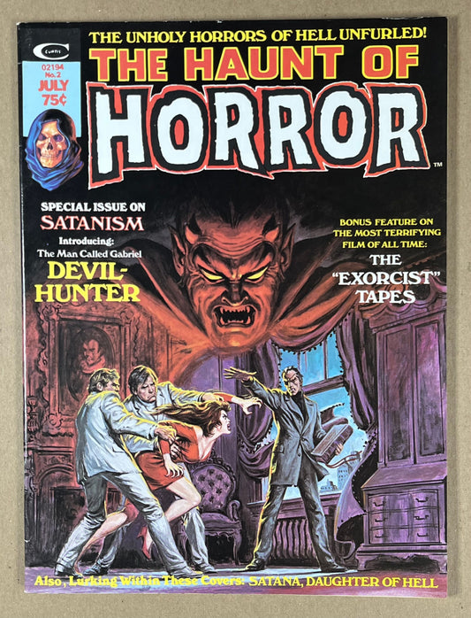 HAUNT OF HORROR #2 - 1974 - FN/VF - 1ST APPEARANCE OF GABRIEL THE DEVIL HUNTER