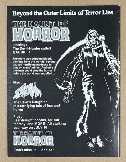 HAUNT OF HORROR #2 - 1974 - FN/VF - 1ST APPEARANCE OF GABRIEL THE DEVIL HUNTER