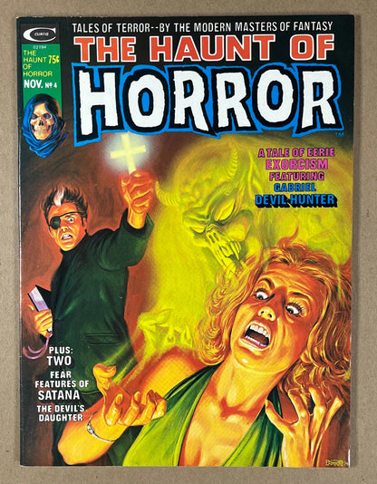 HAUNT OF HORROR #4 - 1974 - VF- - SATANA APPEARANCE - MARVEL