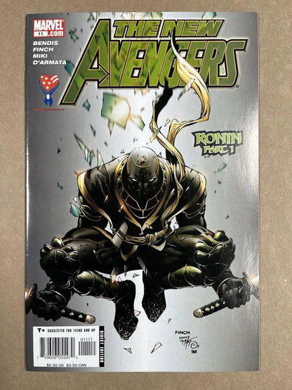 NEW AVENGERS #11 - 2005 - VF - 1ST APPEARANCE OF RONIN (ECHO) - MARVEL