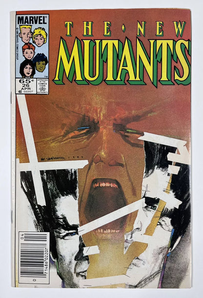 NEW MUTANTS #26 - 1985 - FN - NEWSSTAND EDITION - 1ST APPEARANCE OF LEGION