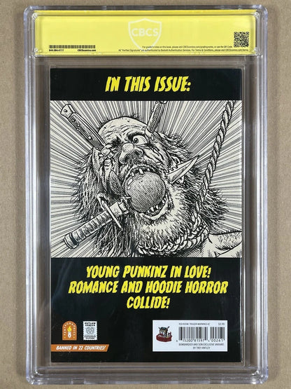 RED ROOM: TRIGGER WARNINGS #2 CBCS 9.6 - ANTLEY VARIANT - SIGNED BY ED PISKOR