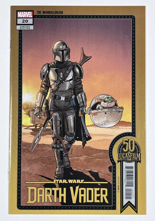 STAR WARS: DARTH VADER #20 - 2022 - NM- - LUCASFILM 50TH ANNIVERSARY CHRIS SPROUSE VARIANT