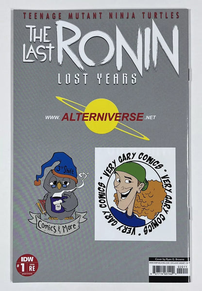 TMNT: THE LAST RONIN - LOST YEARS #1 - 2023 - NM+ - RYAN BROWNE VIRGIN VARIANT