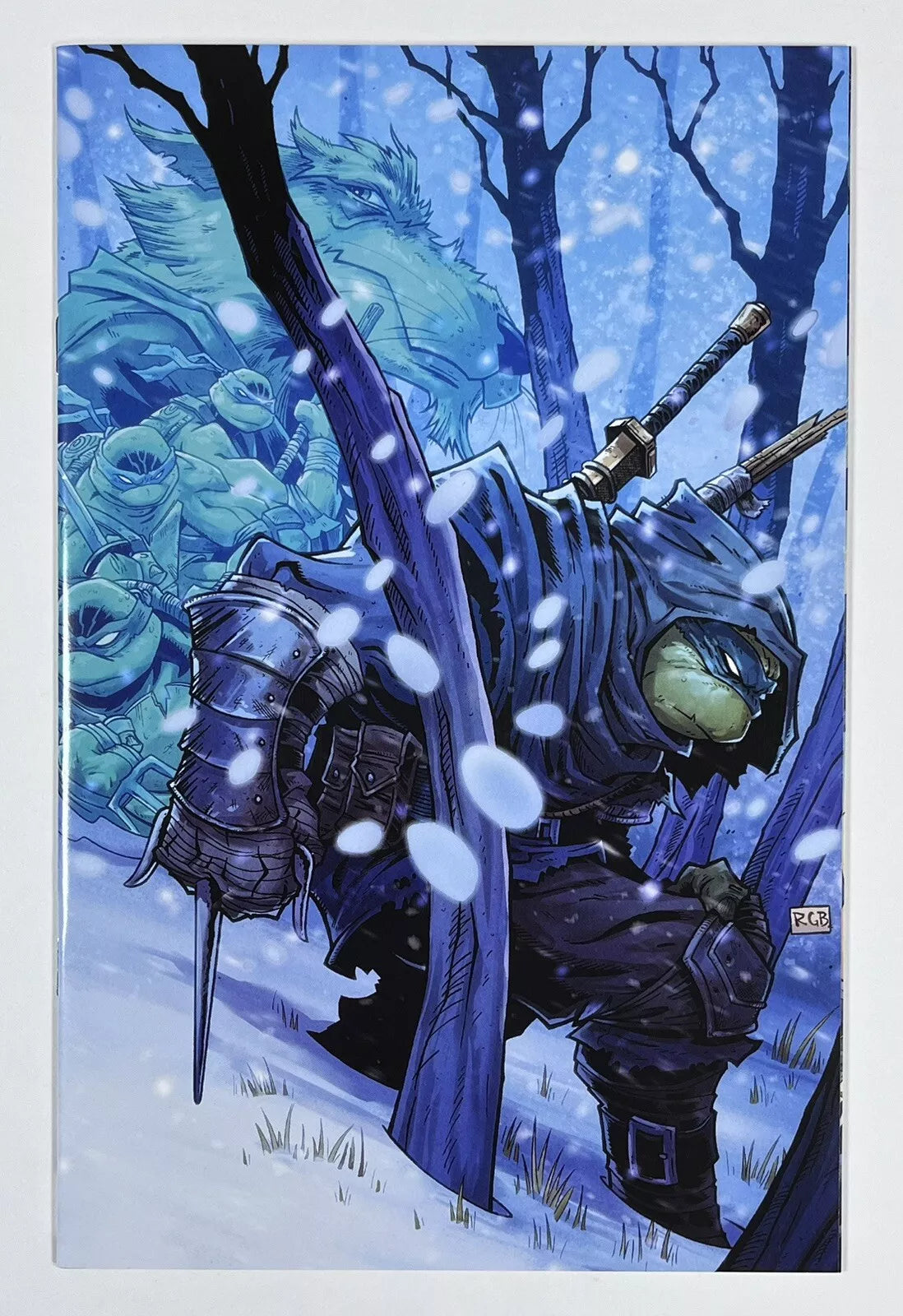 TMNT: THE LAST RONIN - LOST YEARS #1 - 2023 - NM+ - RYAN BROWNE VIRGIN VARIANT
