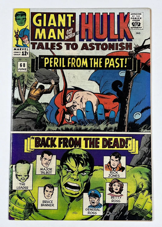TALES TO ASTONISH #68 - 1965 - FN/VF - LEADER APPEARANCE - SILVER AGE - MARVEL
