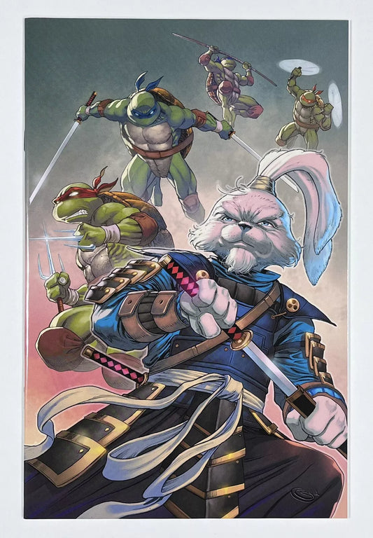 TMNT/USAGI YOJIMBO: WHEREWHEN #1 - 2023 - NM- - SAJAD SHAH VIRGIN VARIANT