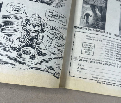 VAMPIRE TALES #2 - 1973 - VG/FN - 1ST APPEARANCE OF SATANA - MARVEL - MAGAZINE