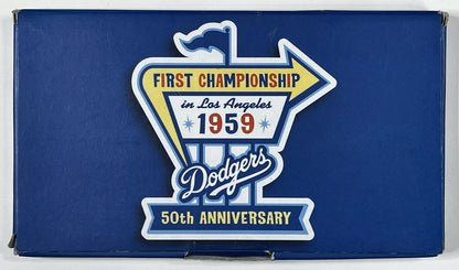50TH ANNIVIVERSARY DODGERS 1ST CHAMPIONSHIP IN LA - WORLD SERIES 1959 - CERAMIC TICKET STUB - 2009