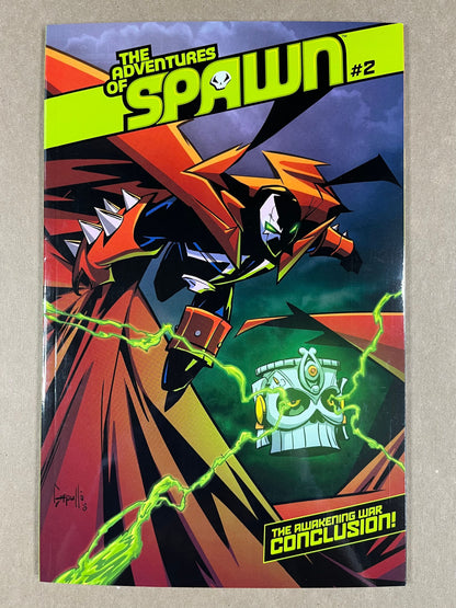 ADVENTURES OF SPAWN #2 - 2008 - VF - IMAGE COMICS - TODD McFARLANE - CAPULLO